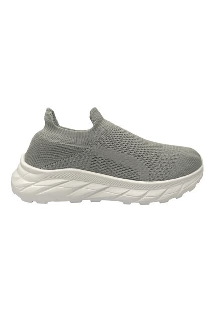 Tenis Gris Deportivo Kids Ultra Liviano
