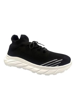 Tenis Deportivo Negro Hombre Cordón Ultra Liviano