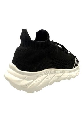 Tenis Deportivo Negro Hombre Cordón Ultra Liviano