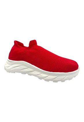 Tenis Deportivo Rojo Mujer Ultra Liviano