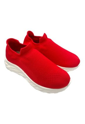 Tenis Deportivo Rojo Mujer Ultra Liviano