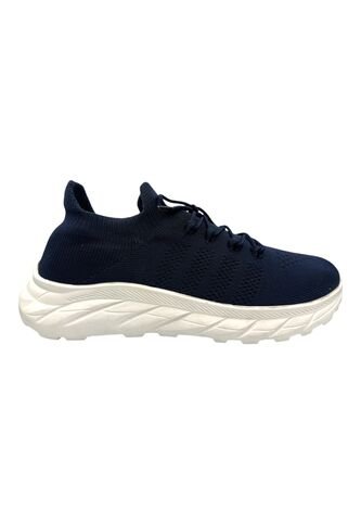 Tenis Deportivo Azul Hombre Cordón Ultra Liviano BONT