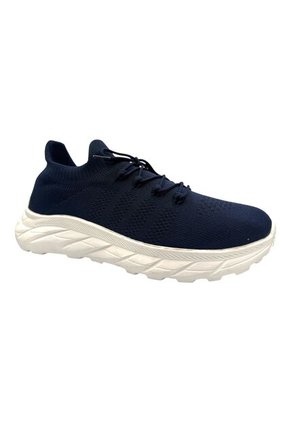Tenis Deportivo Azul Hombre Cordón Ultra Liviano