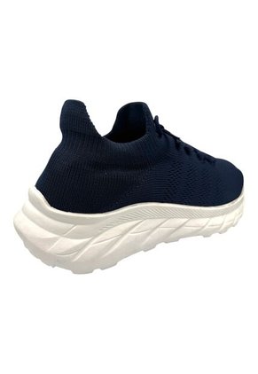 Tenis Deportivo Azul Hombre Cordón Ultra Liviano