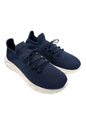 Tenis Deportivo Azul Hombre Cordón Ultra Liviano