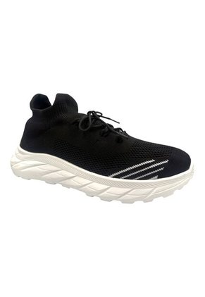 Tenis Deportivo Negro Hombre Cordón Ultra Liviano