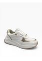 Tenis Blanco Mujer En CUERO Deportivo Bont Baru de BONT