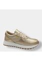 Tenis Dorado Mujer En CUERO Deportivo Bont Catania de BONT