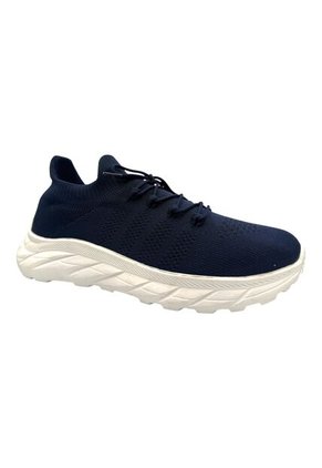 Tenis Deportivo Azul Hombre Cordón Ultra Liviano