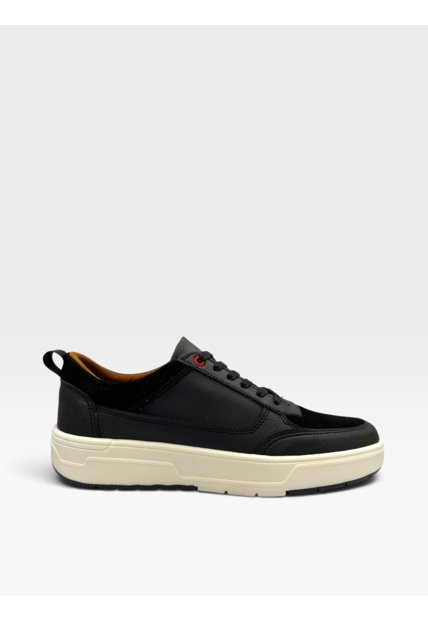 Tenis Hombre Negro Casual Bont Monaco