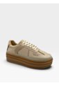Tenis De Cuero Para Mujer Beige Regina Bont de BONT