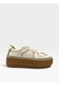Tenis De Cuero Para Mujer Crema Regina Bont de BONT