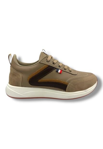Tenis Beige Deportivo Hombre Bont 522