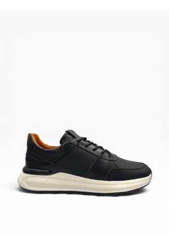 Tenis De Cuero Para Hombre Negro Bont Hom BONT