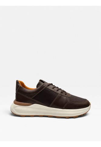 Tenis En Cuero Para Hombre Café Bont Hom BONT