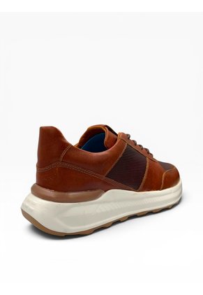 Tenis En Cuero Para Hombre Marrón Bont Hom