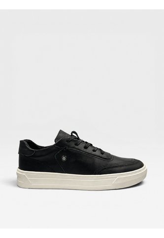 Tenis De Cuero Para Hombre Negro Bont Havana BONT