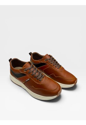 Tenis De Cuero Para Hombre Marrón Bont Dante