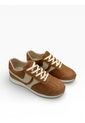 Tenis Miel Mujer En CUERO Deportivo Bont Lucca de BONT