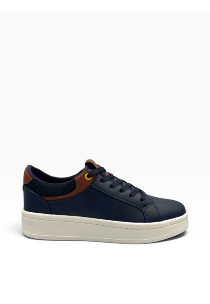 Tenis Casual Azul Infantil Bont 916 Niño