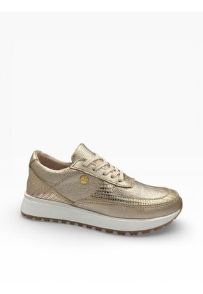 Tenis Dorado Mujer En CUERO Deportivo Bont Catania