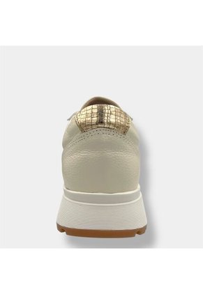 Tenis Beige Mujer En CUERO Deportivo Bont Catania