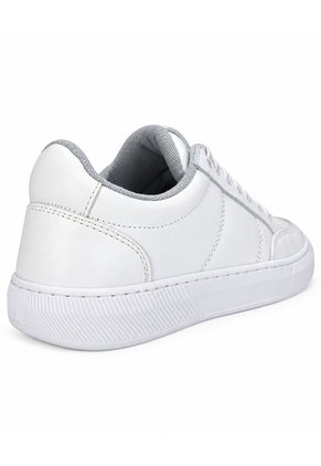 Tenis Colegial Cosido Blanco Para Niño Y Niña Bont C05