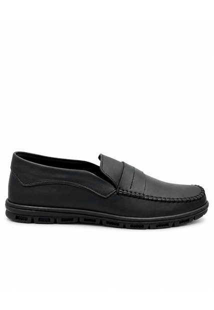 Mocasines Negro Hombre Cosido Bont 851