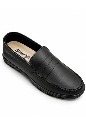Mocasines Negro Hombre Cosido Bont 851