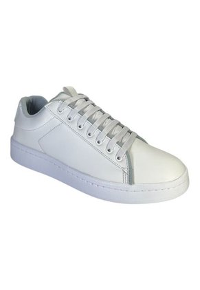 Tenis Colegial Cosido Blanco Para Niño Y Niña Bont C07