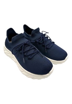 Tenis Deportivo Azul Mujer Cordón Ultra Liviano