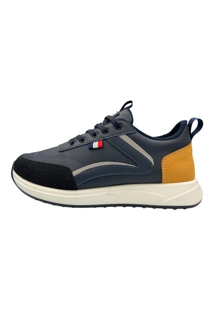 Tenis Bont Hombre Casual Azul 522