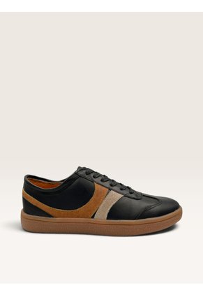 Tenis De Cuero Para Mujer Negro Enigma Bont