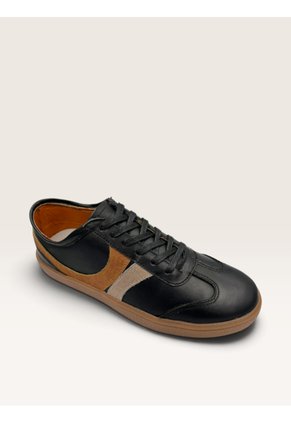 Tenis De Cuero Para Mujer Negro Enigma Bont