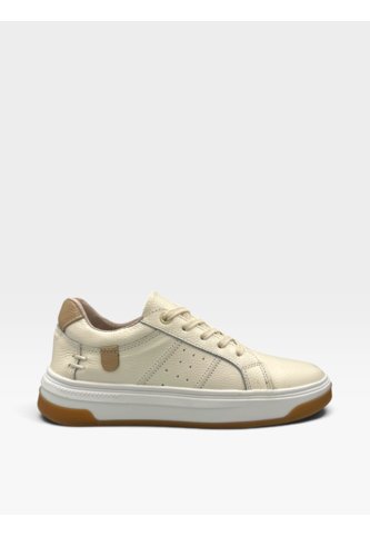 Tenis De Cuero Para Mujer Crema Lizz Bont BONT