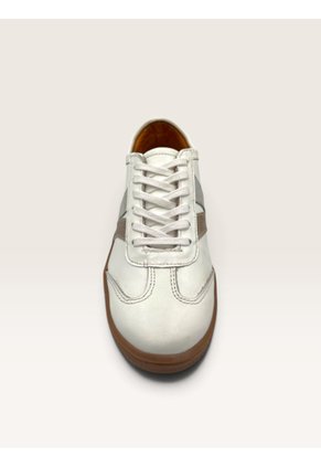 Tenis De Cuero Para Mujer Blanco Enigma Bont