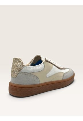 Tenis De Cuero Para Mujer Blanco Olivia Bont