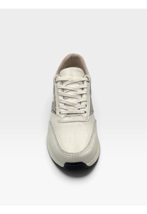 Tenis De Cuero Para Mujer Blanco Serena Bont