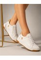 Tenis De Cuero Para Mujer Blanco Lizz Bont de BONT