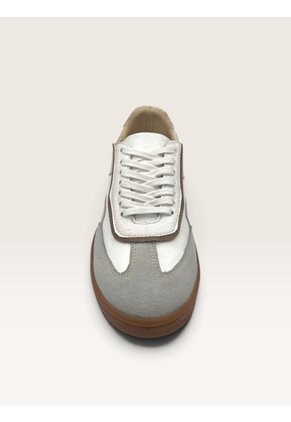 Tenis De Cuero Para Mujer Blanco Olivia Bont