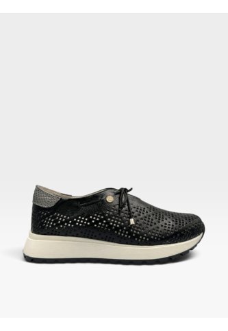 Tenis De Cuero Para Mujer Negro Luna Bont BONT