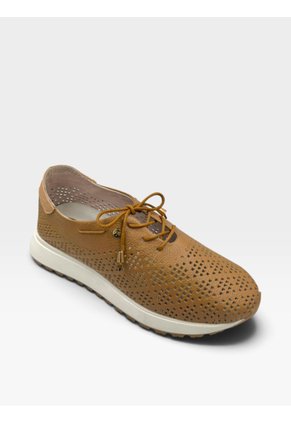 Tenis De Cuero Para Mujer Capuchino Luna Bont
