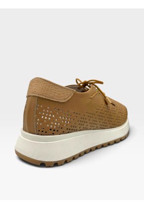 Tenis De Cuero Para Mujer Capuchino Luna Bont