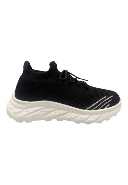 Tenis Negro Deportivo Kids Ultra Liviano