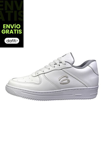 Tenis Escolares Colegiales Blanco Bont