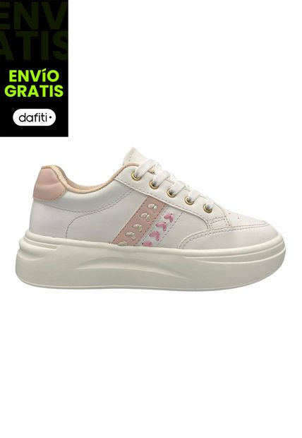 Tenis Dama Marfil Rosa Bont Glow