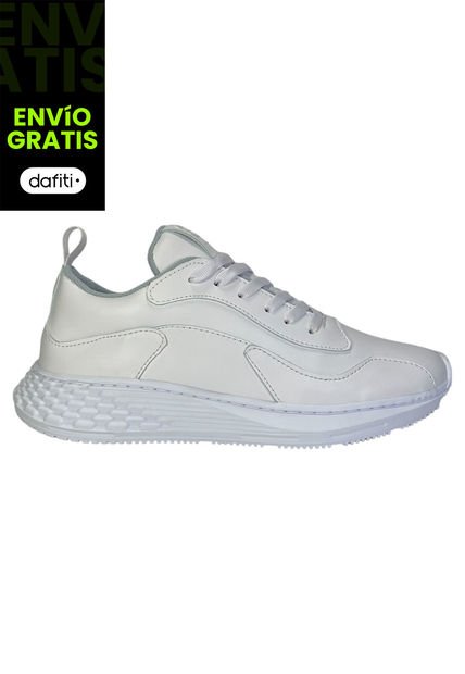 Tenis Deportivo Colegial Cosido Blanco Para Niño Y Niña Bont C05