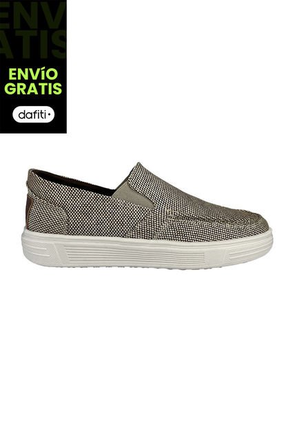 Tenis Babucha Casual Beige Bont 308