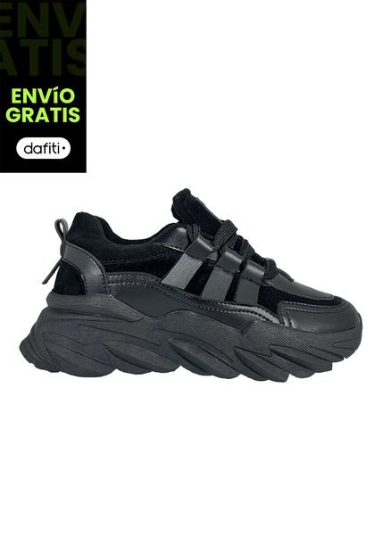 Tenis Deportivo Bont Mujer Negro Golden
