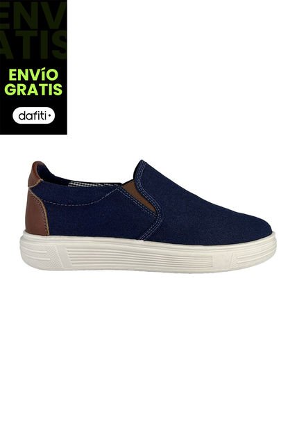 Tenis Babucha Casual Azul Bont 100
